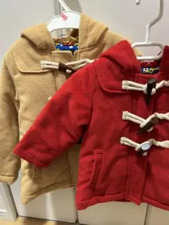 エマーブル ダッフルコート 110 80 姉妹コーデ お揃い