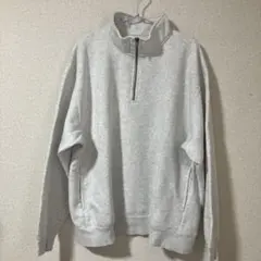 ☆GU ヘビーウェイト スウェット ハーフジッププルオーバー XL☆