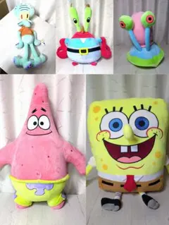 スポンジボブ BIGぬいぐるみ 特大 約52cm SpongeBob - メルカリ