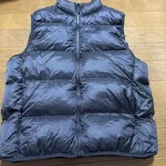 UNIQLO ULTRA LIGHT DOWN ダウンベスト L 着用少