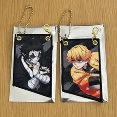 鬼滅の刃 無限城編 第一章 我妻善逸 獪岳 ワッペンチャーム セット