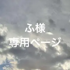 ふ様専用ページ 他の方の購入不可
