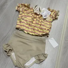 女の子　水着　90