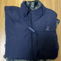 フリース　迷彩柄　CAPTAIN STAG