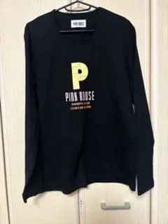 PINK HOUSE 長袖Tシャツ ブラック