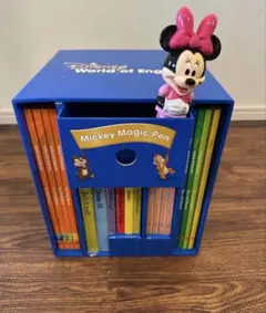 美品　ディズニー英語システム　DWE ミッキーマジックペンセット　最新版　ミニー