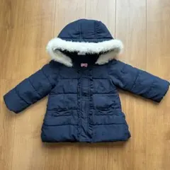 Chouette Vive キッズ　ベビー　中綿コート　ネイビー