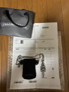 原本付き 安心鑑定通過正規品 Chrome Hearts NE CHAIN 18 - メルカリ