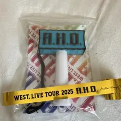 WEST.　ツアー　AHO　ペンライト　銀テ付き