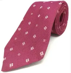 シャネル ネクタイ クローバー フラワー CCマーク 中古超美品！(22026)