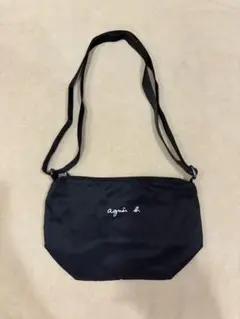アニエスベー キッズロゴポシェット ショルダーバッグ ブラックのサムネイル