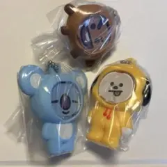 BT21 フォトフレームマスコット ガチャガチャ　3点セット