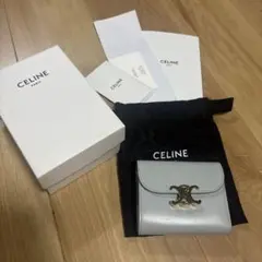 【✨極美品 りり✨】 セリーヌ トリオンフ 三つ折り財布 ペブル 楽天市場】セリーヌ CELINE 財布 レディース 三つ折り財布