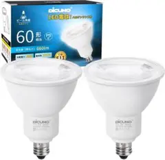 ○DiCUNO E11口金 LED電球 スポットライト 昼白色2個入