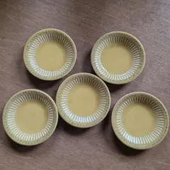 新品 美濃焼 オリエンタル 取り皿 小皿 十草 5枚セット