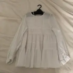 yori ティアードギャザーブラウス