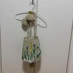Wayuu Bag☆ワユーバッグ☆花柄刺繍 巾着型のサムネイル