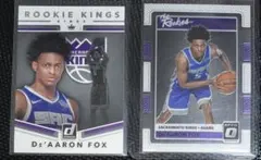 De'Aaron Fox RC NBA ルーキー カード セット