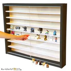 値下げ！コレクション フィギュアケース アクリル付 メープル色塗装 日本製 値下げ！コレクション フィギュアケース アクリル付 メープル色塗装