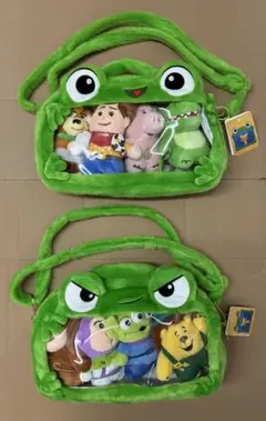 トイストーリー ぬいぐるみ キーチェーン バッグ　リリーパッド　コストコ