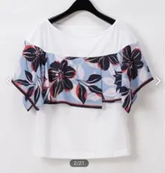 グレースコンチネンタル　ダイアグラム　カットソー