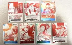 ワンピースカード　トレジャーキャンペーン　プロモ7種フルコンプ