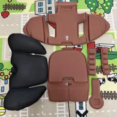 bikke POLAR フロントチャイルドシート用クッション ブラウンのサムネイル