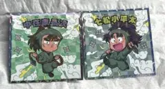 忍たま乱太郎マンチョコ 七松小平太・中在家長次 セット