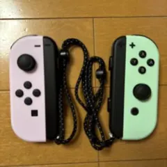 Nintendo Switchジョイコン　パステルパープル/パステルグリーン