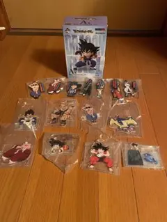ドラゴンボール一番くじ　【Ａ賞】悟空＋アクスタコンプセット＋ラバーチャーム