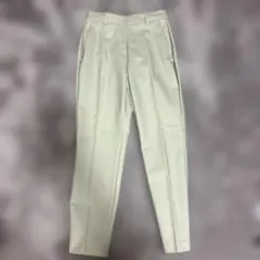 H&M ライトグリーン スリムフィットパンツ EUR 36