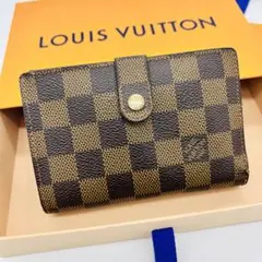 ルイヴィトン ダミエ ポルトフォイユ ヴィエノワ 新型 二つ折り財布