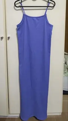 リブキャミソールワンピース