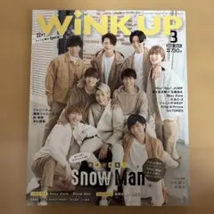 WINK UP 2020年3月号 Snow Man特集