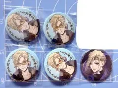ヴィル ツイステ ツイステ展 缶バッジ 5個セット