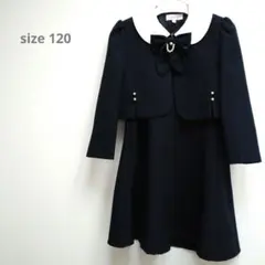 ネイビー フォーマル ドレス 120cm 卒園式 入学式
