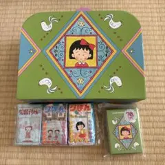 【新品】りぼんアニバーサリー×3coinsちびまる子バック&付箋&ティッシュ