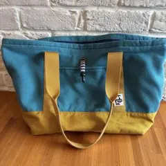 CHUMS トートバッグ 青と黄