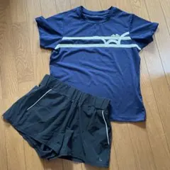 テニス　ウェア　上下セット　セットアップ　エレッセ　Mサイズ コーデ