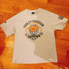 早い者勝ち！Harley-Davidson Tシャツ XL グレーのサムネイル
