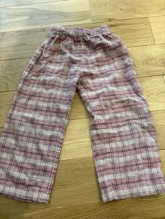ZARA KIDS チェック柄 ロングパンツ 116cmのサムネイル