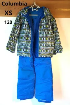 【新品】Columbia キッズXS スノーウェアセット　120【未使用品】