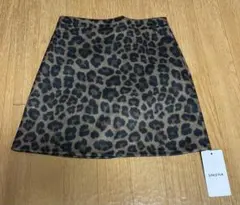 レオパード ヒョウ柄 スカート ミニ インパン付 SHEENA タグ付