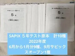 2026年最新】sapix 入室テスト 新2年の人気アイテム - メルカリ
