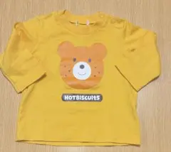 HOT BISCUITS クマプリント Tシャツ70cm