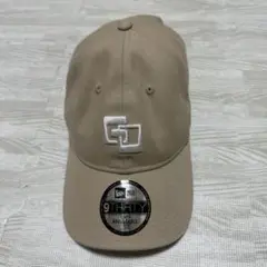 【超美品】New Era 9THIRTY ベージュGYDAコラボキャップ