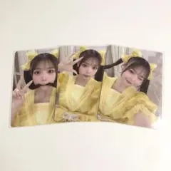 CUTIE STREET 古澤里紗 ver.6 トレカ 3枚セット
