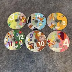 こどもちゃれんじ　すてっぷ　DVD 6枚セット