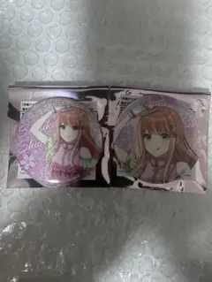 HMV 学マス グリッター缶バッジ　サクライロ　紫雲清夏