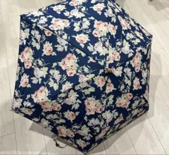 LAURA ASHLEY ブリティッシュローズ柄　晴雨兼用 軽量　折り畳み傘のサムネイル